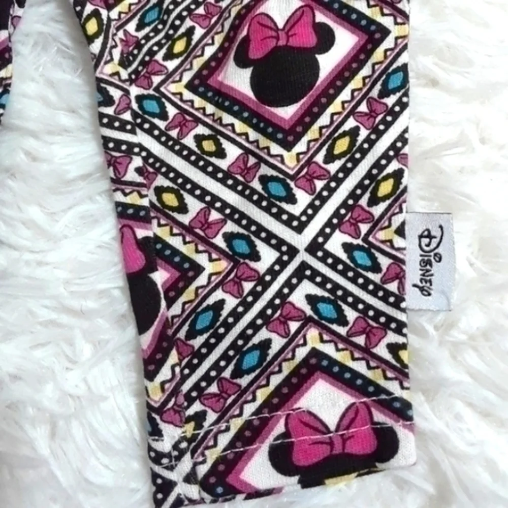 Disney Mini Mouse Silhouette Leggings-Size 0-3 Mos
